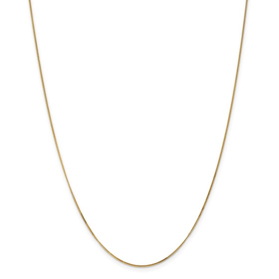 14k Goldy .9 mm Curb Pendant Chain Necklace - 20 in. 14k Goldy .9 mm Curb Pendant Chain Necklace - 20 in.